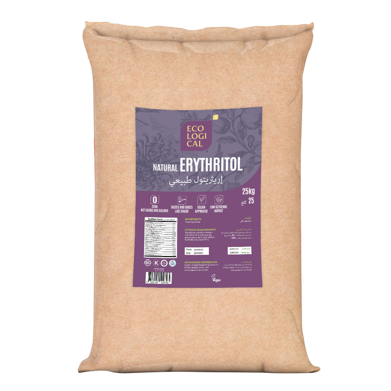 ECOLOGICAL Erythritol, 25Kg