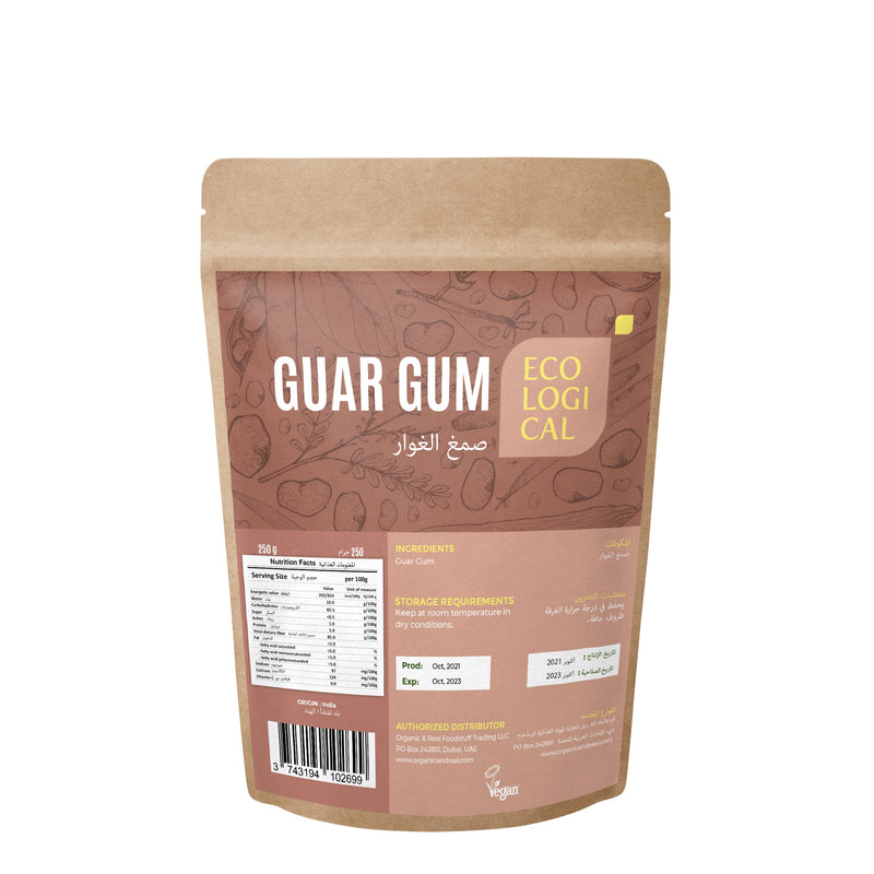 ECOLOGICAL Guar Gum, 250g