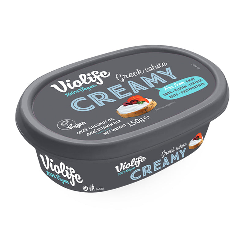 VIOLIFE Creamy Greek White Cheese, 150g - Vegan