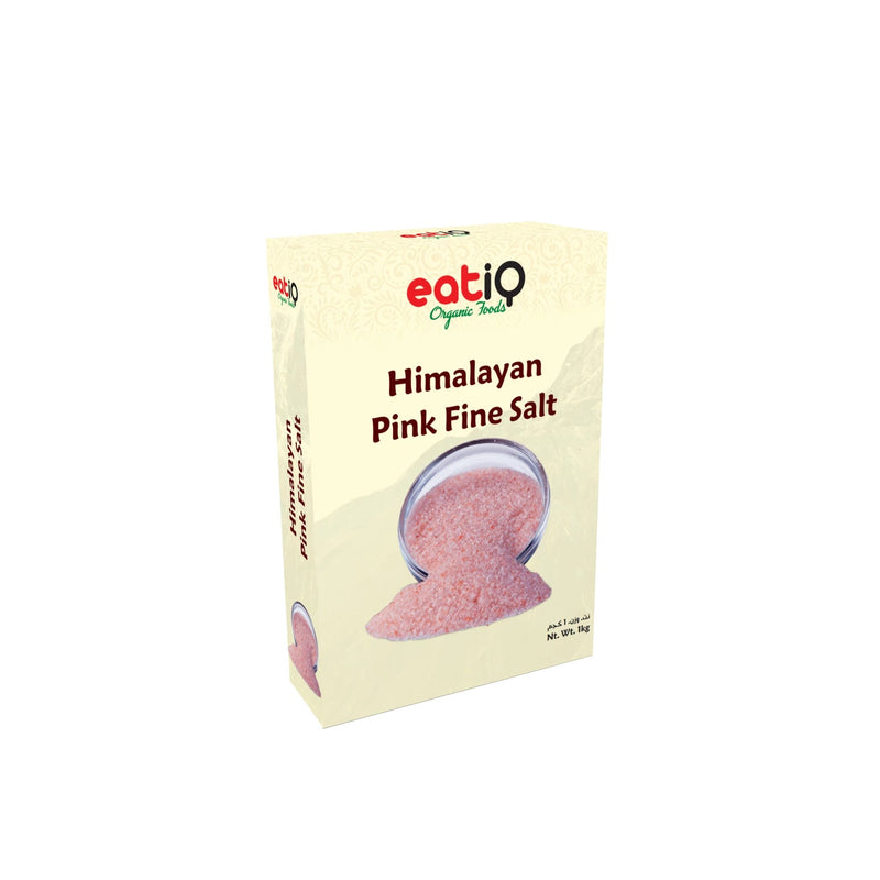 EATIQ Organic Himalayan Pink Fine Salt, 1kg