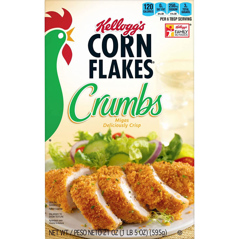 KELLOGGS Corn Flake Crumbs, 595g