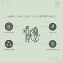 LiZZOM Thick Regular Size Sanitary Pads With Wings (Ideal For Night) - Pack Of 10