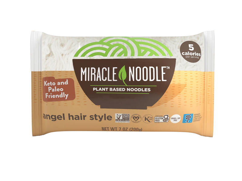 MIRACLE NOODLE Angle Hair Style Noodles, 200g