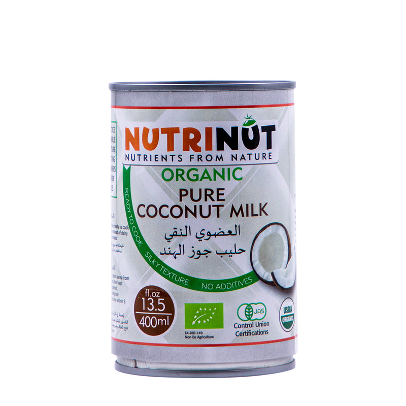 NUTRINUT Organic Coconut Milk, 400ml