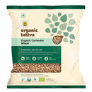 ORGANIC TATTAVA Organic Coriander Whole, 100g - Organic, Vegan