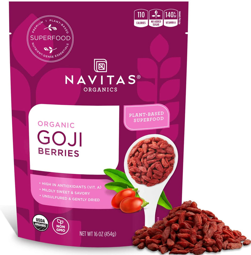 NAVITAS Organic Goji Berries, 454g