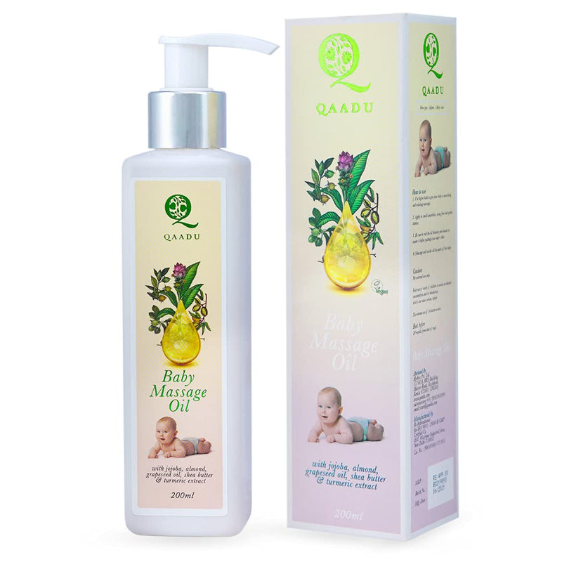 QAADU Baby Massage Oil, 200ml