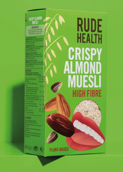 RUDE HEALTH Crispy Almond Muesli - 400g