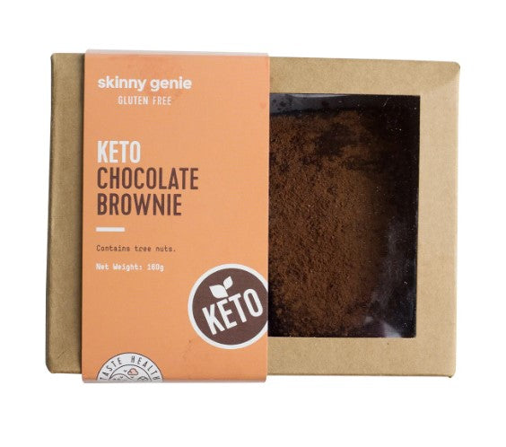 SKINNY GENIE Keto Choco Brownies, 80g