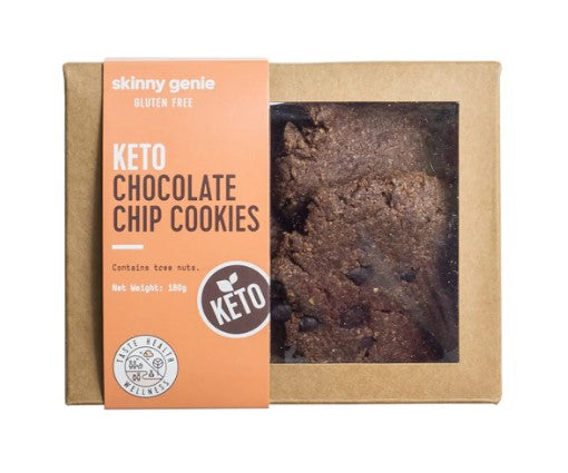 SKINNY GENIE Keto Chocolate Chip Cookies, 45g