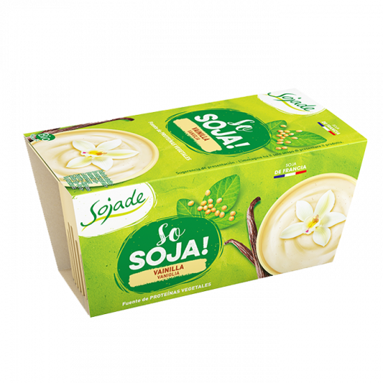 SOJADE Vanilla Soya Dessert, 200g - Pack Of 2