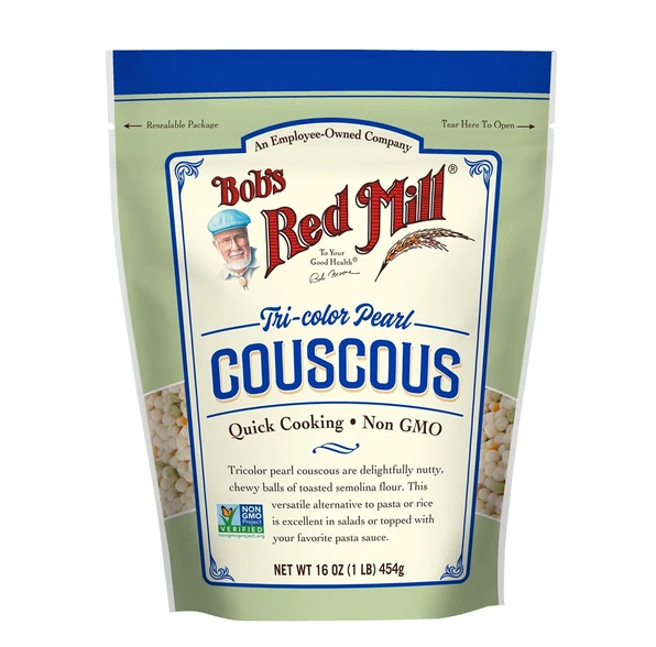 BOB'S RED MILL Tri-Color Pearl Couscous  454g