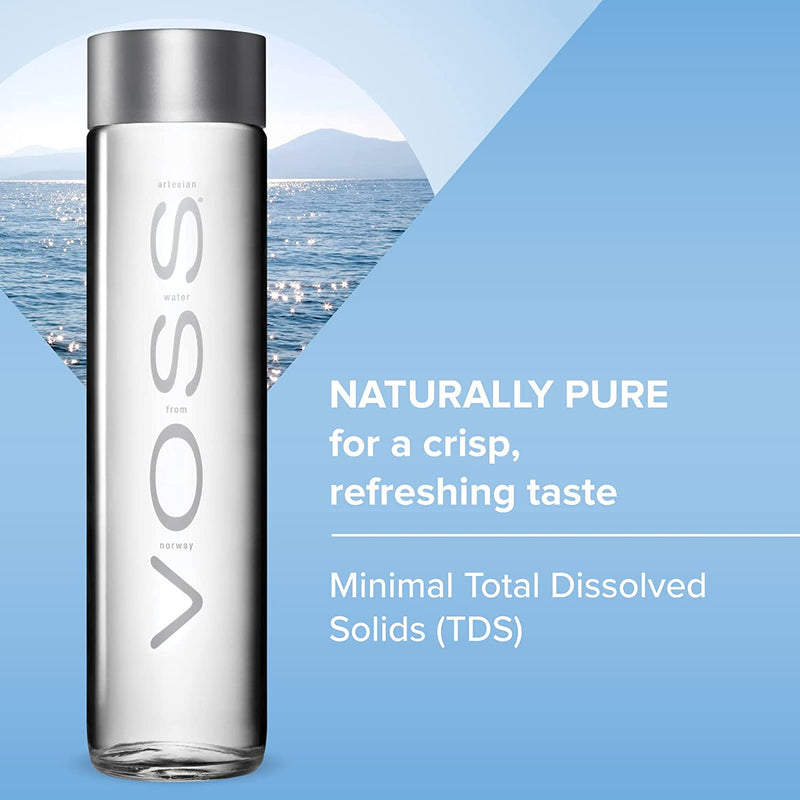 VOSS Artesian Still Water, 800ml - Glass Bottle