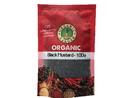 ORGANIC LARDER Black Mustard, 100g