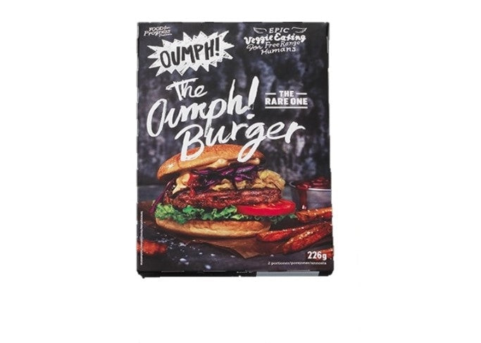 OUMPH Vegan The Burger Patties, 226g - Pack of 2