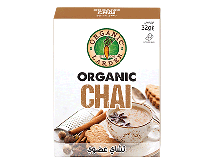 ORGANIC LARDER Chai Tea, 32g - Organic, Natural