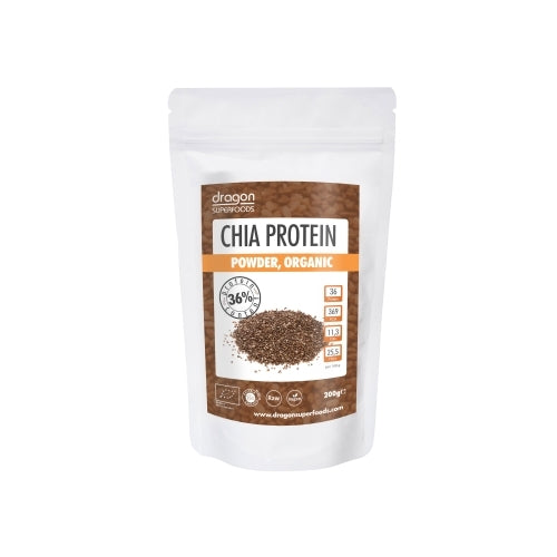 DRAGON SUPERFOODS Chia Protein 36% Protein, 200g