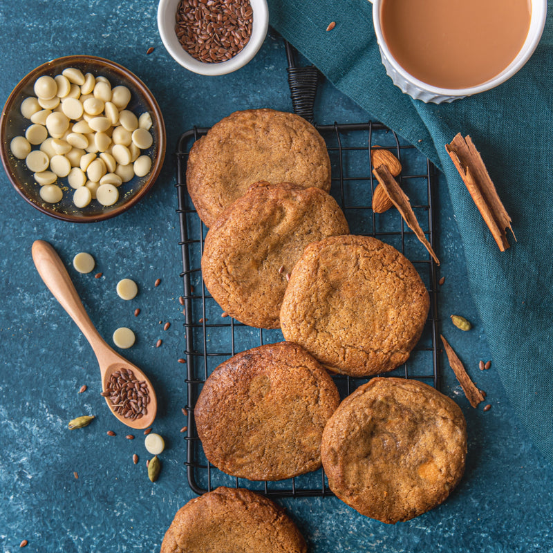 CARAMALIZE Caramel Chai Vegan Cookies - Pack Of 12