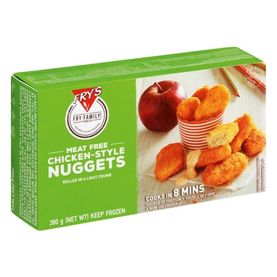 FRY'S Meat-Free Chicken Style Nuggets, 380g