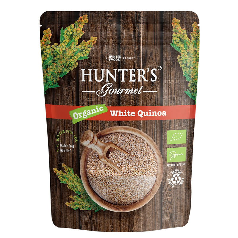 HUNTER'S GOURMET Organic White Quinoa, 300g