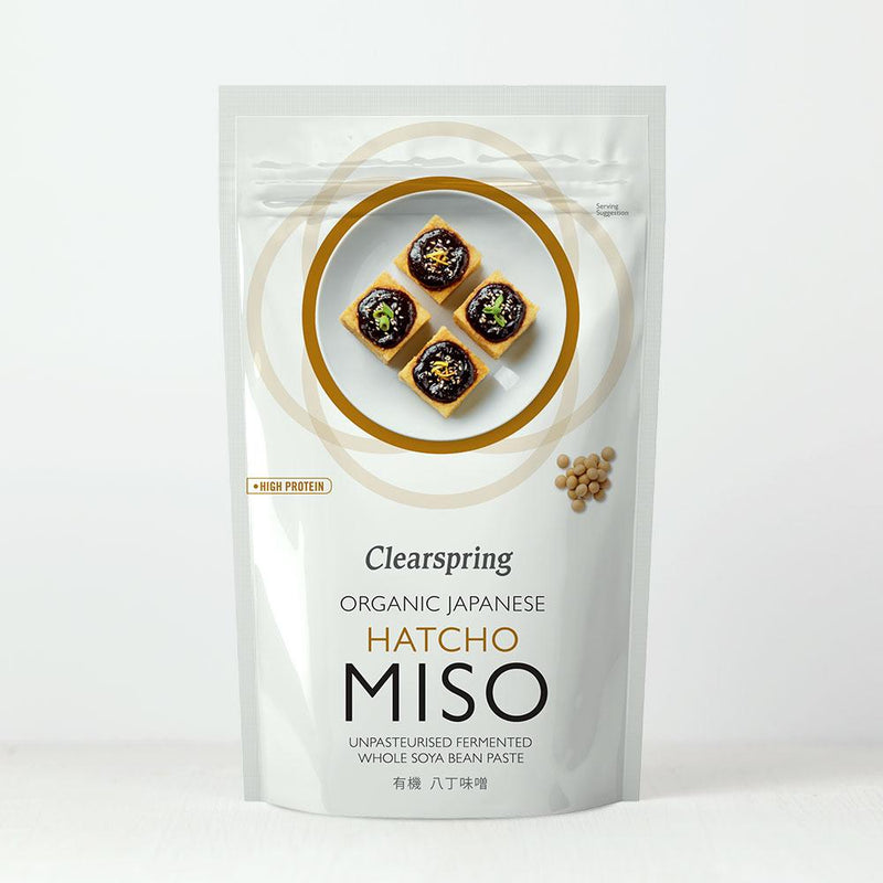 CLEARSPRING Organic Unpasteurised Japanese Hatcho Miso Paste, 300g