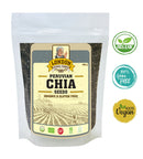 LONDON SUPER FOODS Organic Peruvian Chia Seeds, 300g
