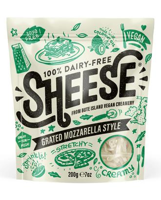 SHEESE Vegan Grated Mozzarella, 200g