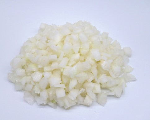 FRESH White Chopped Onions, 250g