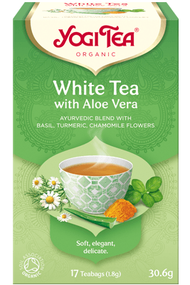 Yogi Tea® White Tea with Aloe Vera, 30.6g